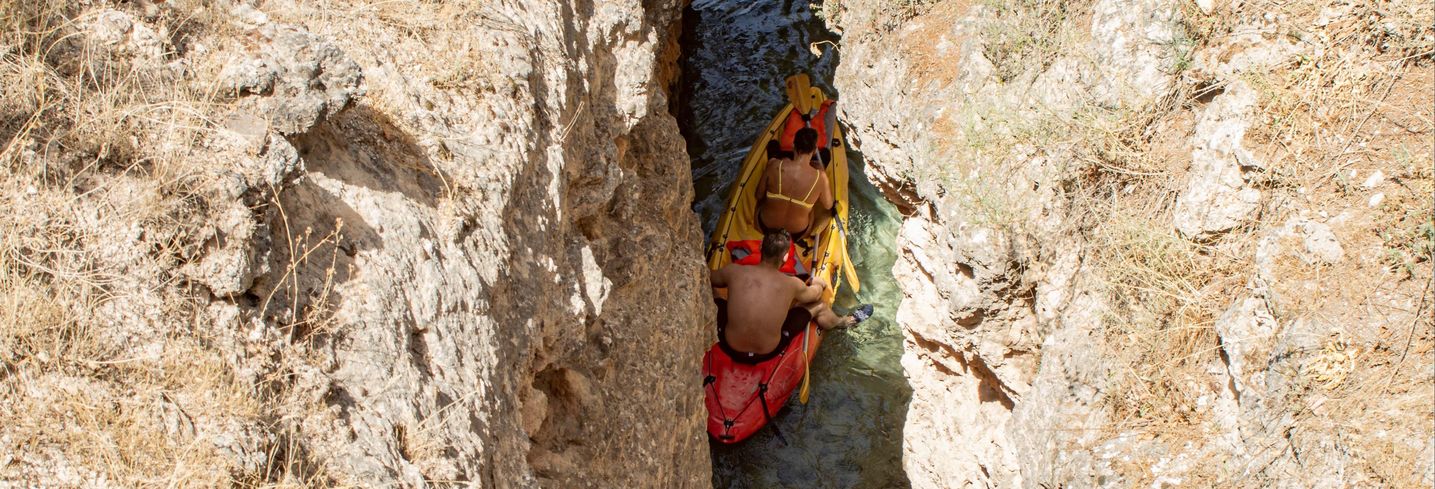 Tour delle lagune San Pedro e Tinaja in kayak