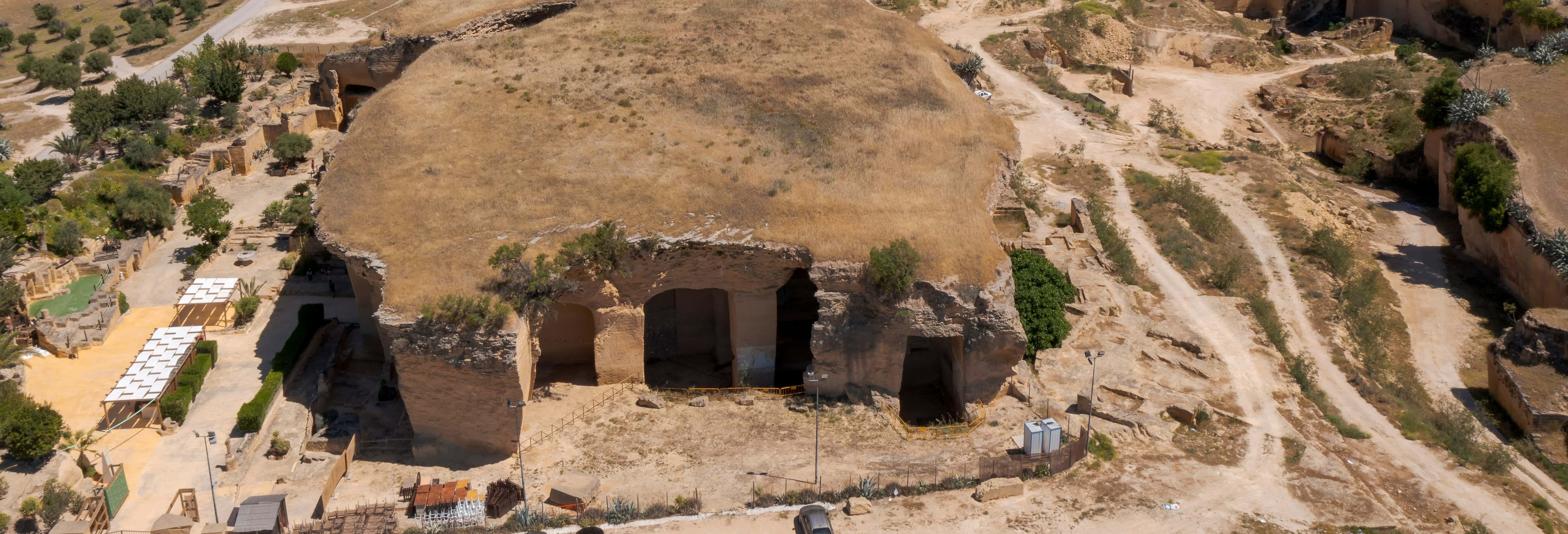 Visite guidée du Coto de las Canteras et de la nécropole romaine