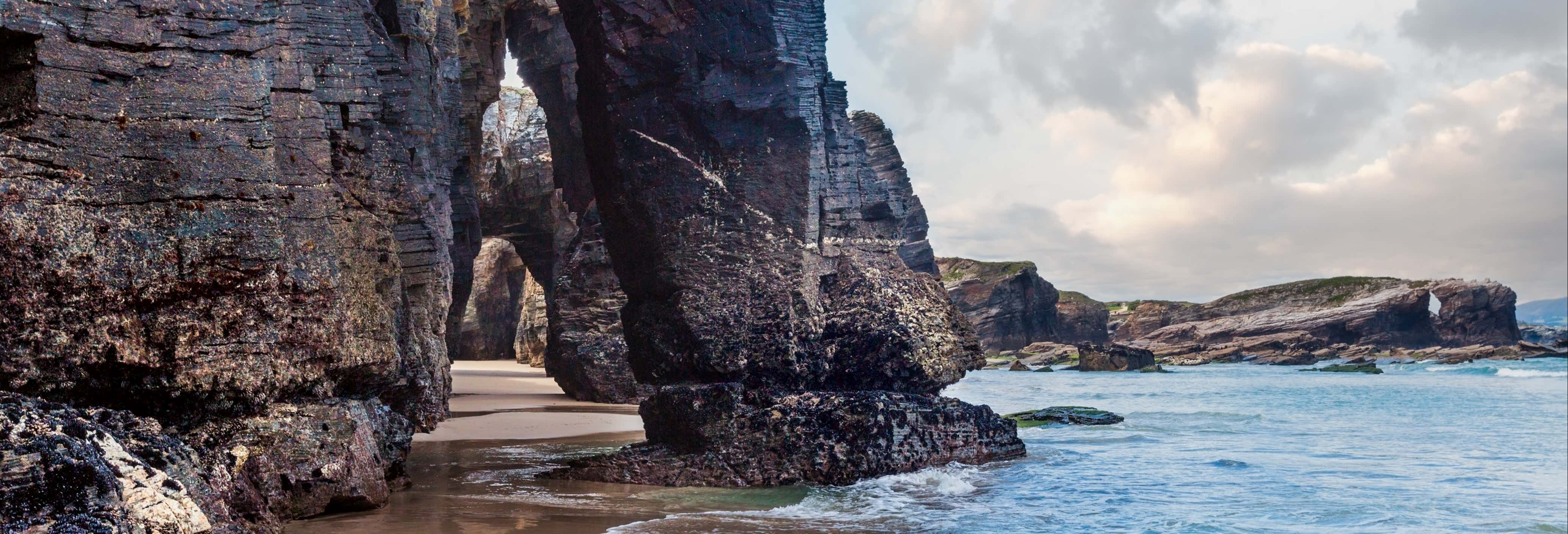 Escursione alla Praia das Catedrais, Tapia e Ribadeo