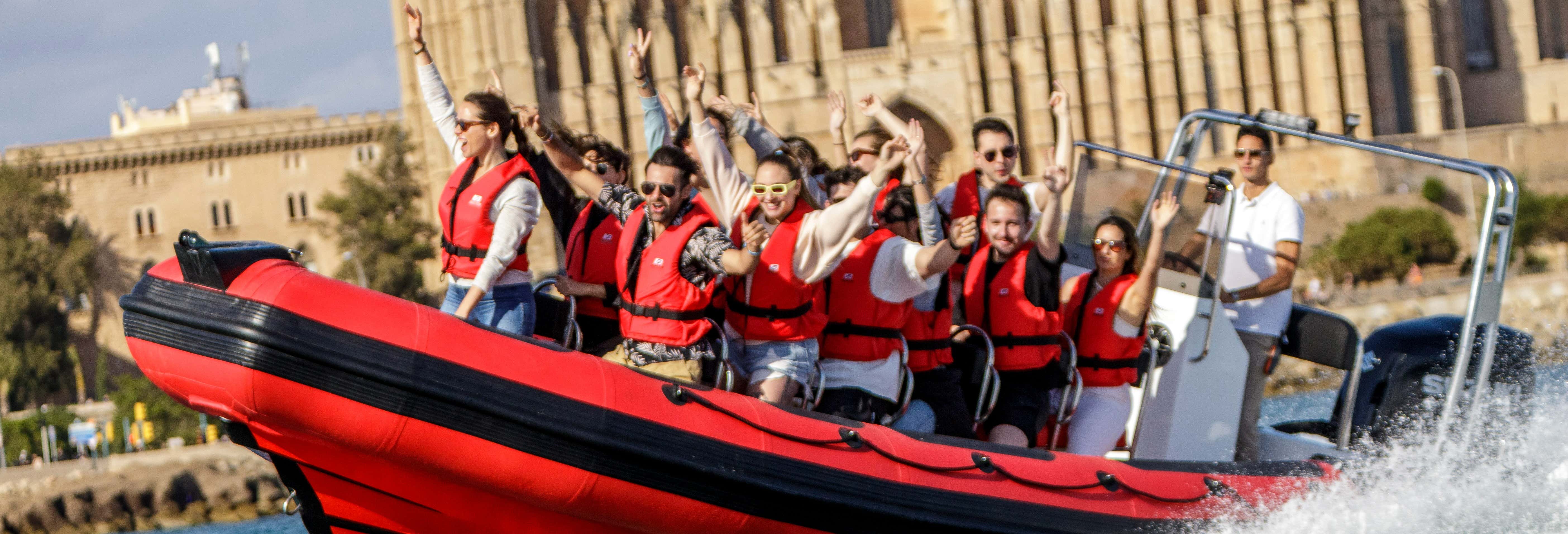 Giro in motoscafo a Palma di Maiorca