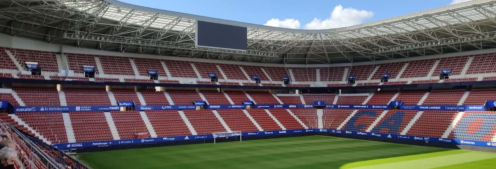 Tour di El Sadar, lo stadio del CA Osasuna