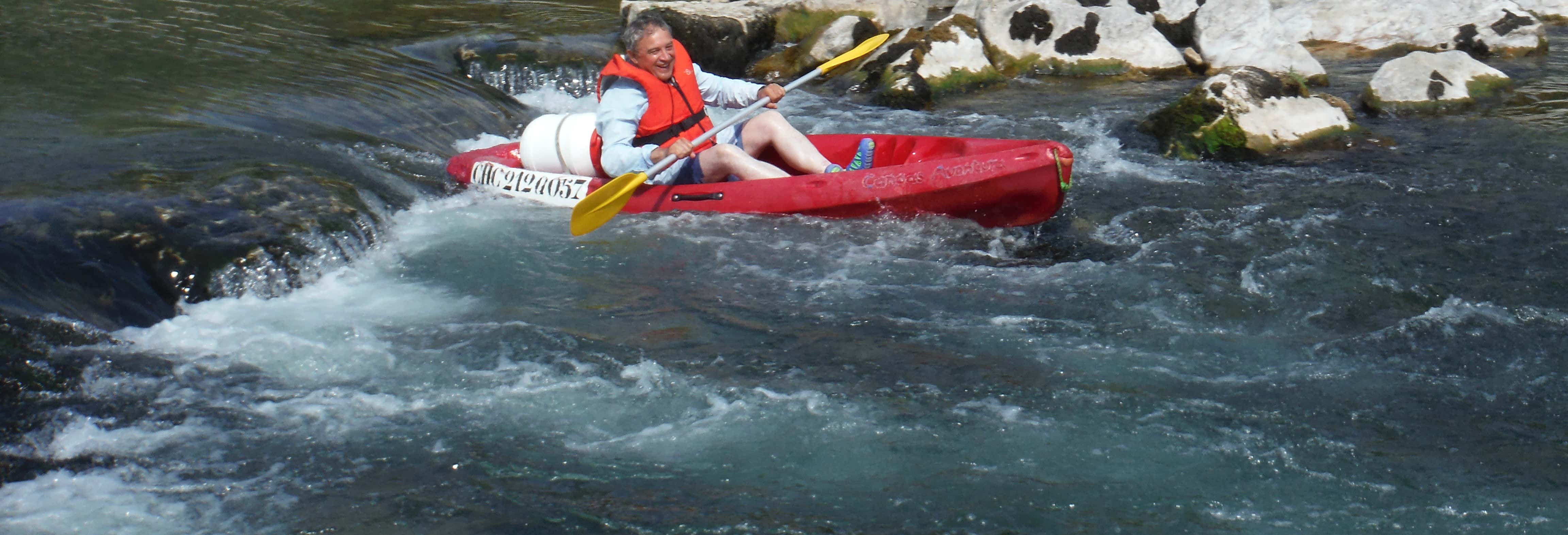 Canoeing on Deva River