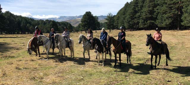 Passeggiata a cavallo nella valle del Tiétar