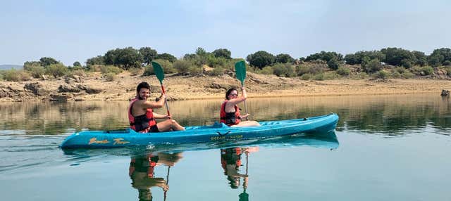 Noleggio di kayak nella diga di Riosequillo