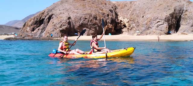 Kayak et snorkeling sur la plage de Papagayo