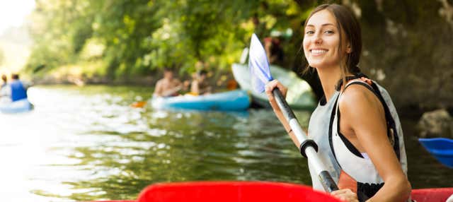 Discesa del Sella in canoa