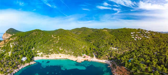 Barco a Cala Salada y Cala Saladeta