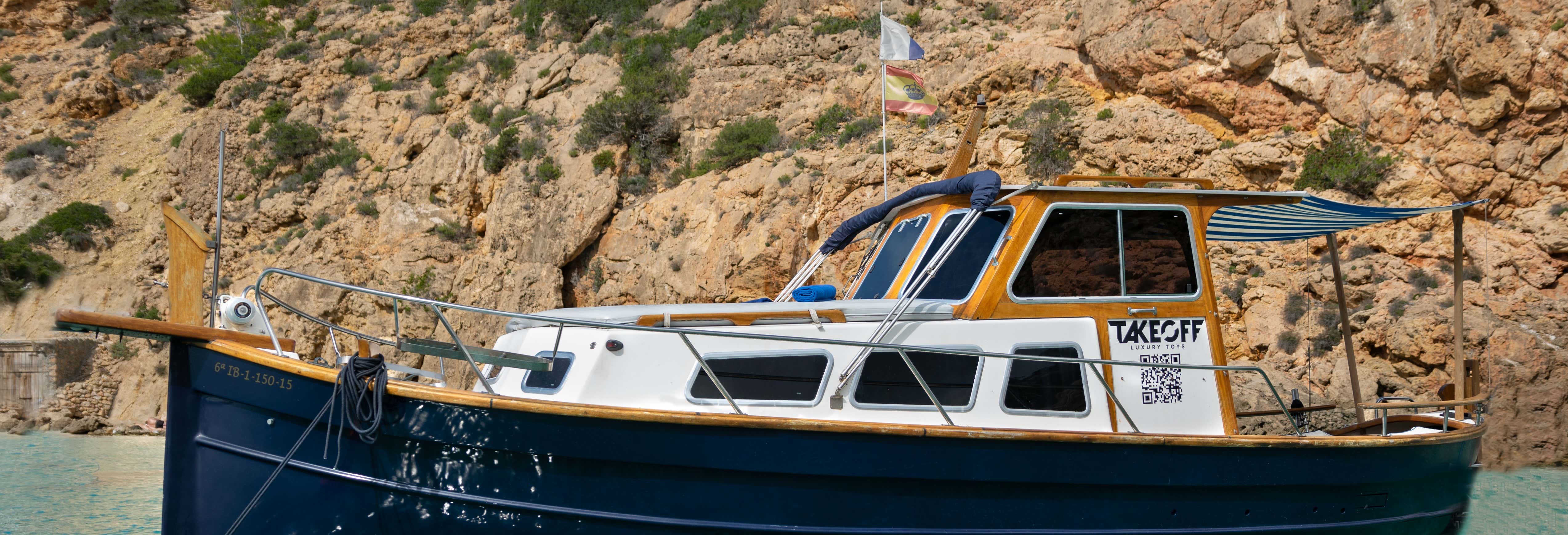 Cala Bassa & Conejera Island Private Boat Trip