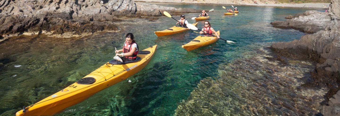 Costa Brava Hike, Kayak & Snorkel Tour