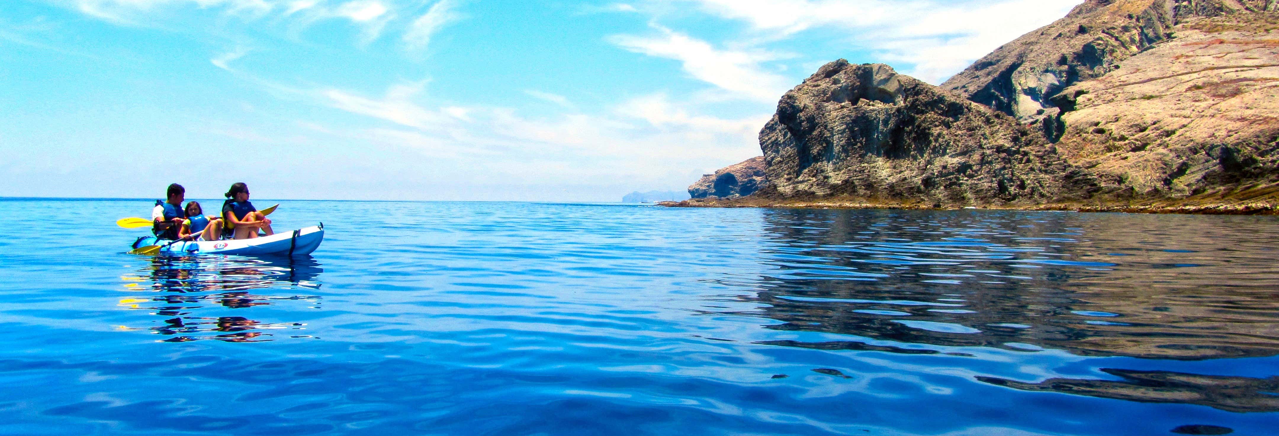 Kayak & Snorkel Tour in Cabo de Gata