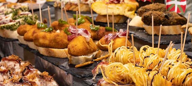 Tour de pintxos y vinos por San Sebastián