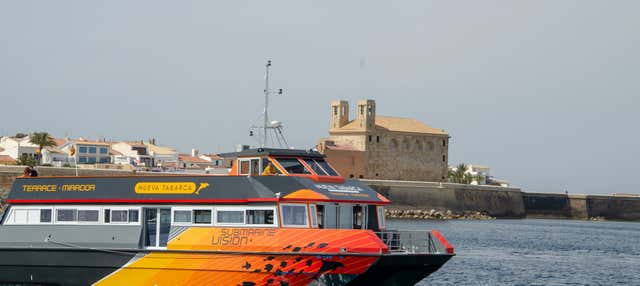 Escursione a Tabarca in catamarano con vista subacquea