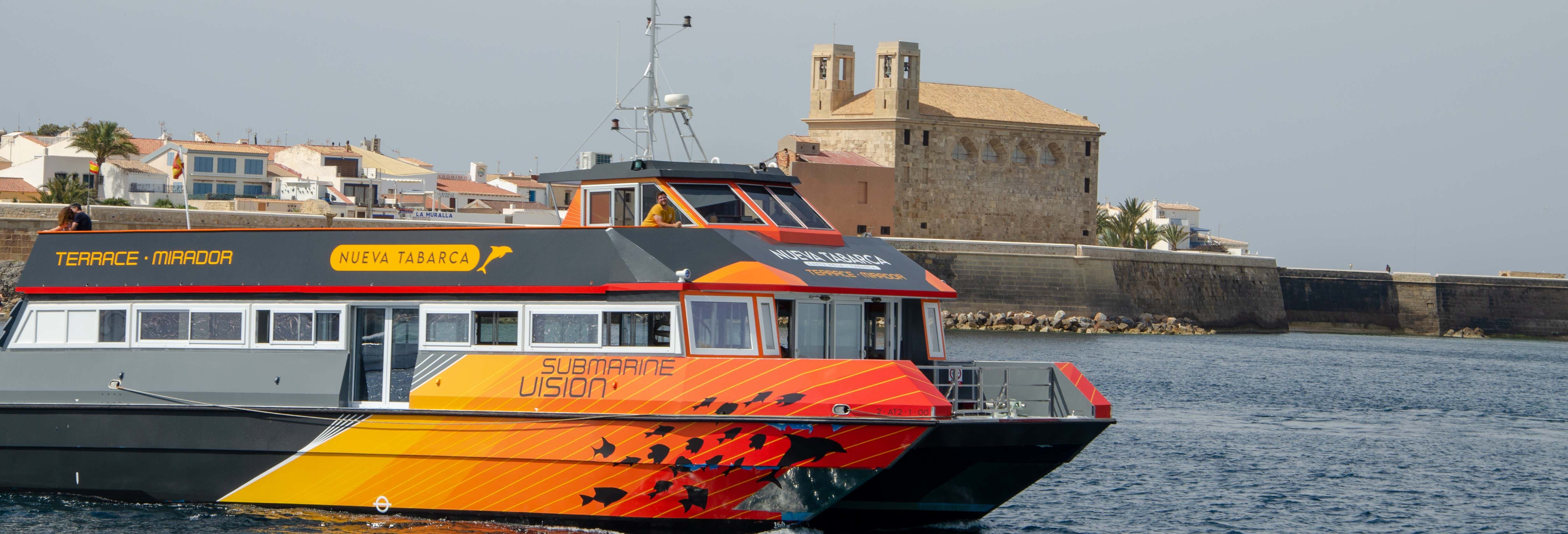 Glass-Bottom Boat Day Trip to Tabarca