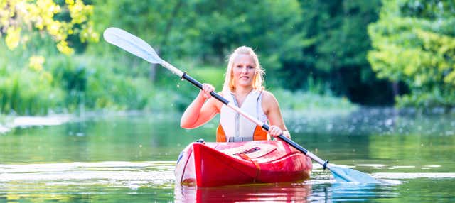 Discesa in canoa della Ría del Pas