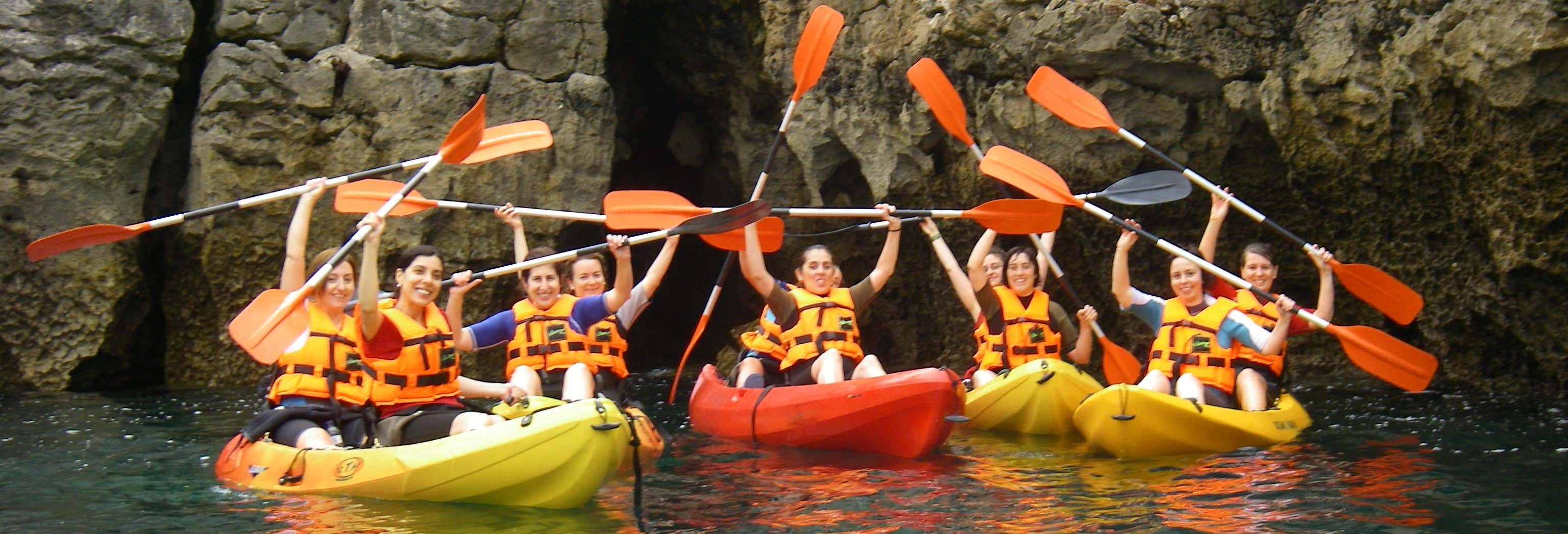 Tour della baia di Santander in kayak