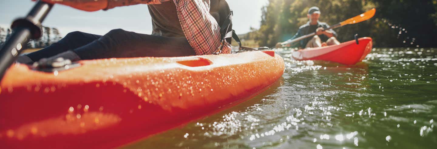Tour del Faro del Caballo in kayak