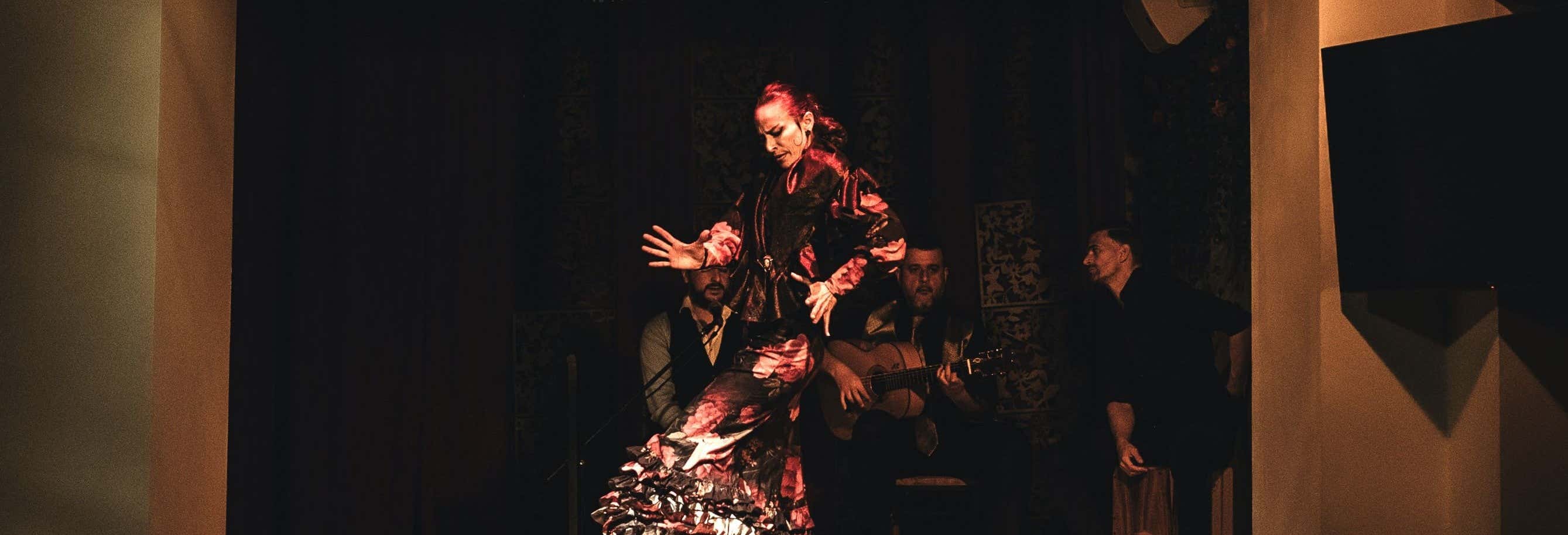 Espectáculo flamenco en el Tablao Andalusí