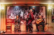 Espectáculo flamenco en el tablao La Cantaora