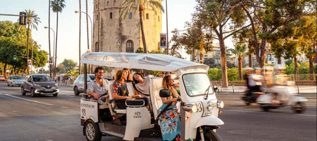 Tour privato di Siviglia in tuk tuk