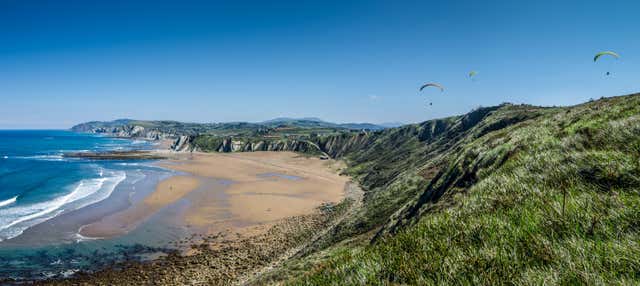 Volo in parapendio a Sopelana