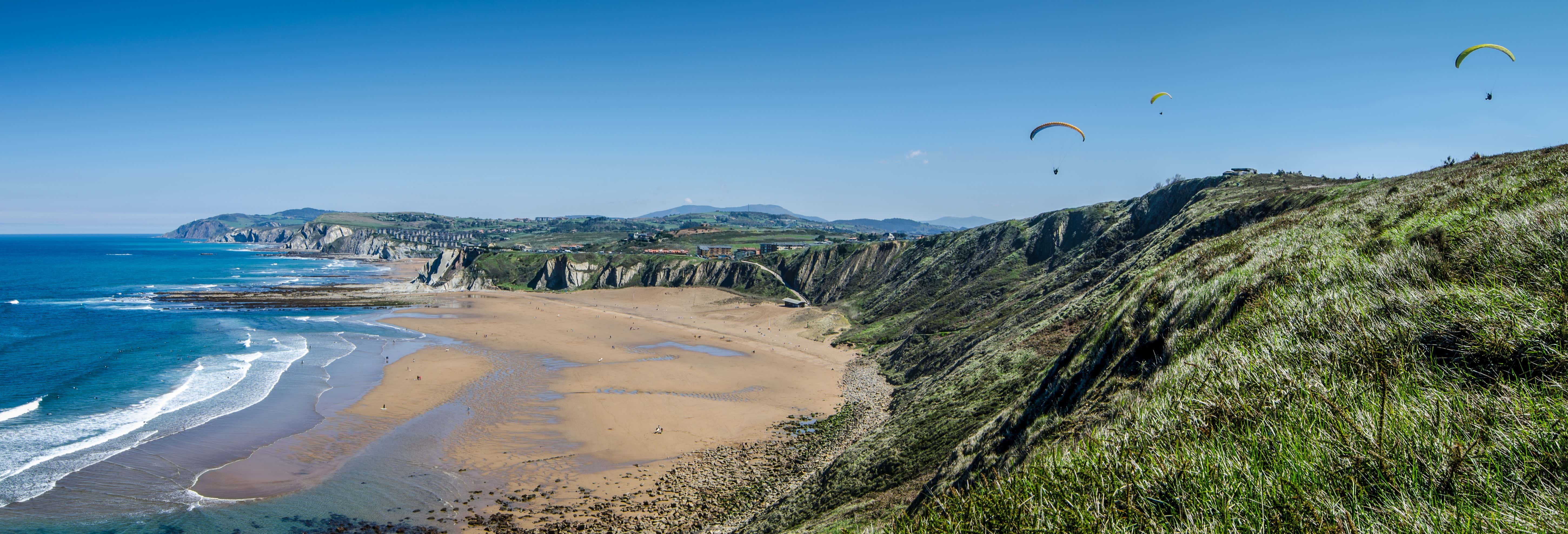 Volo in parapendio a Sopelana