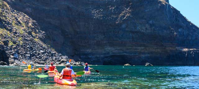 Tour di Cueva Bonita in kayak da Porís de Candelaria