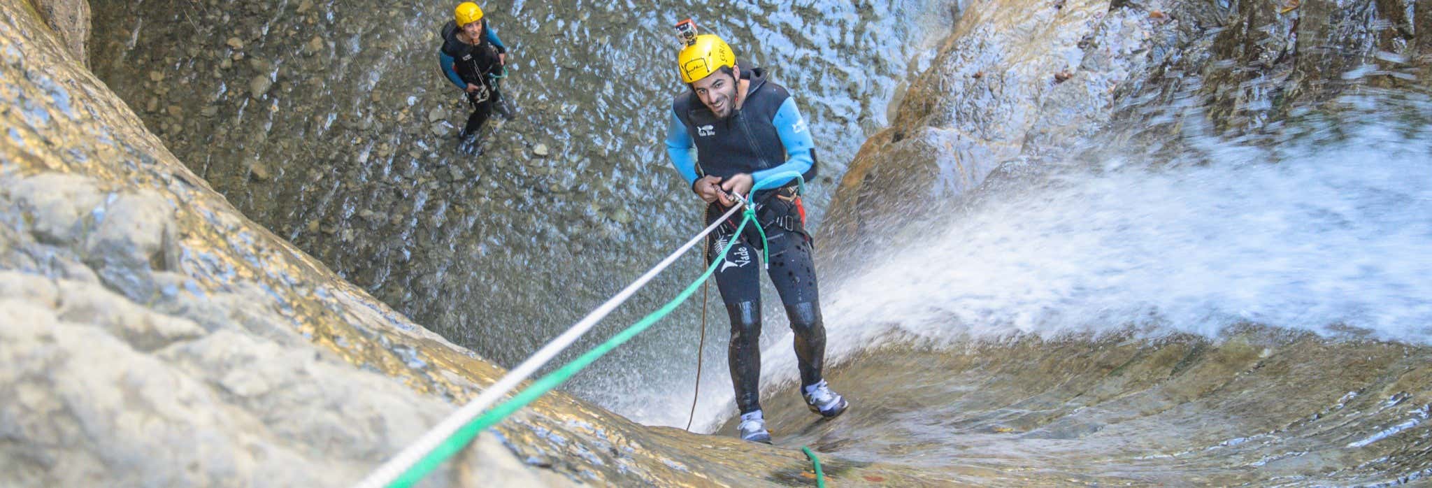 Canyoning in the Aragonese Pyrenees