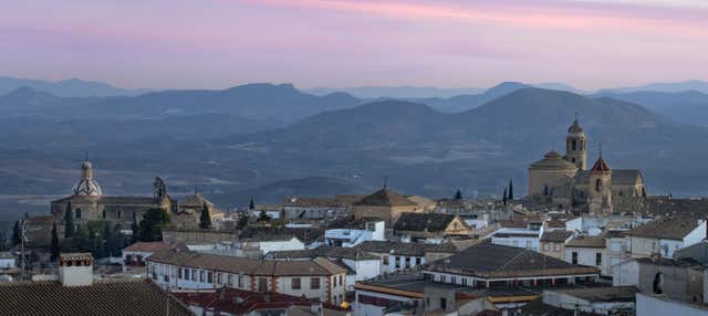 Tour di Úbeda al tramonto