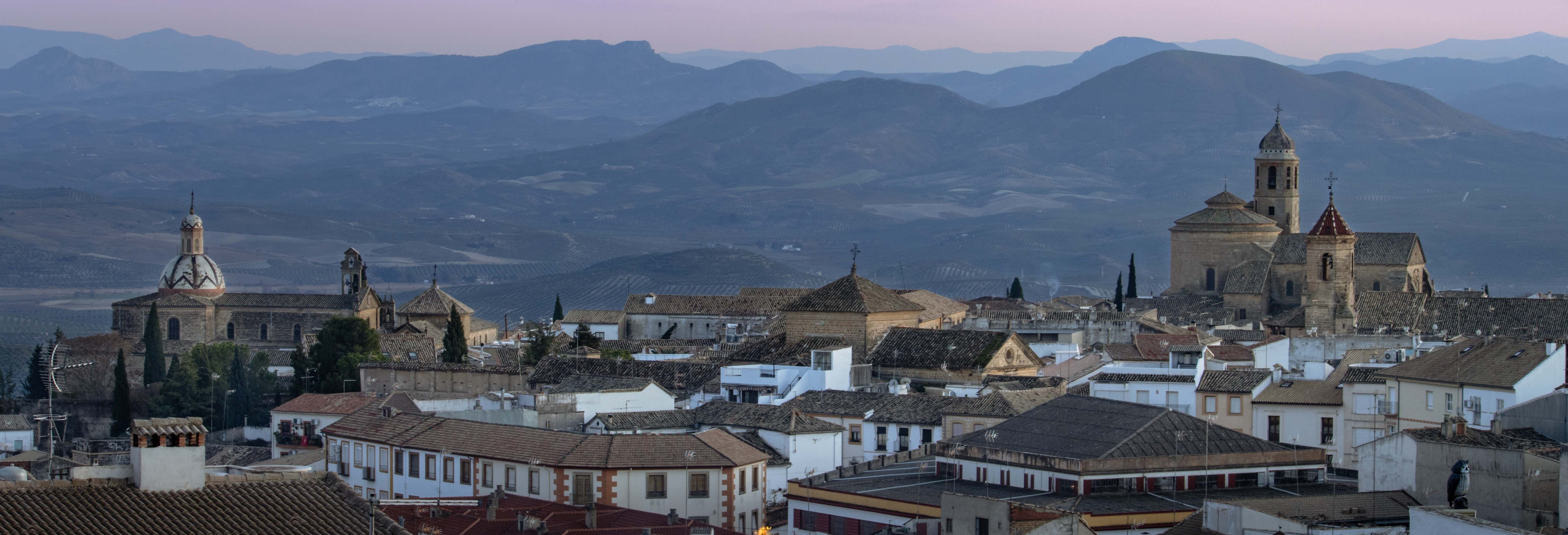 Tour di Úbeda al tramonto
