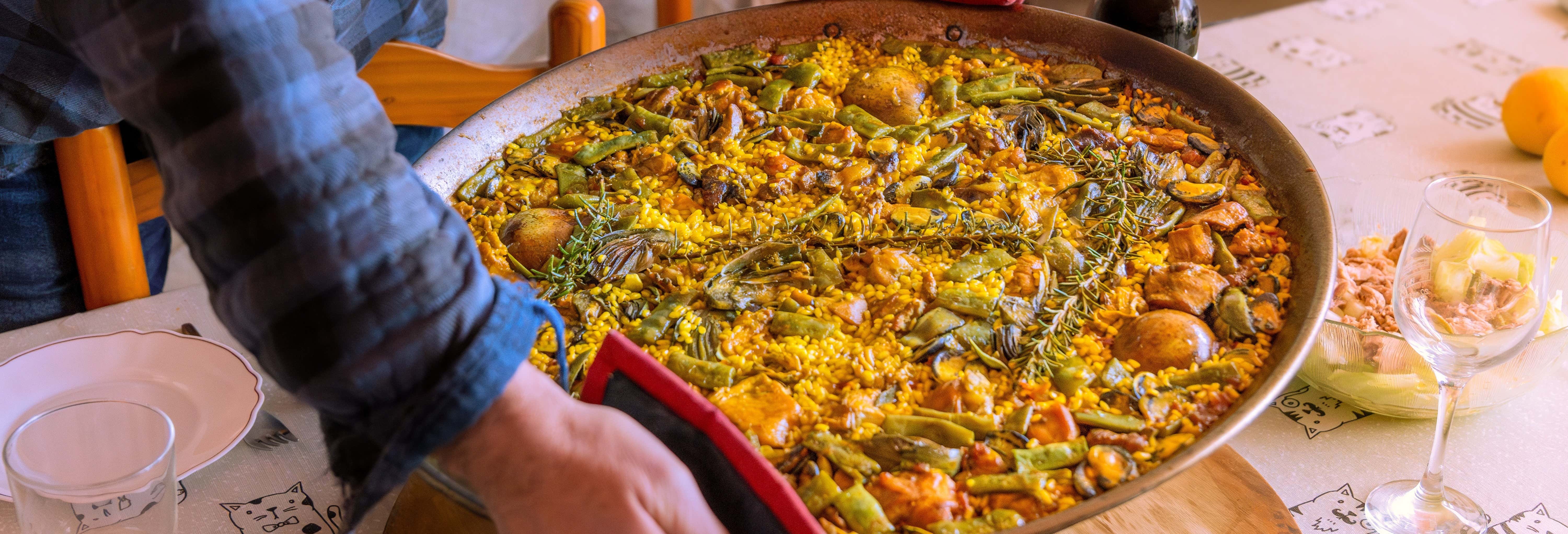 Aula de paella valenciana