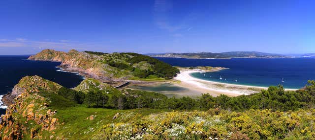 Traghetto per le isole Cíes