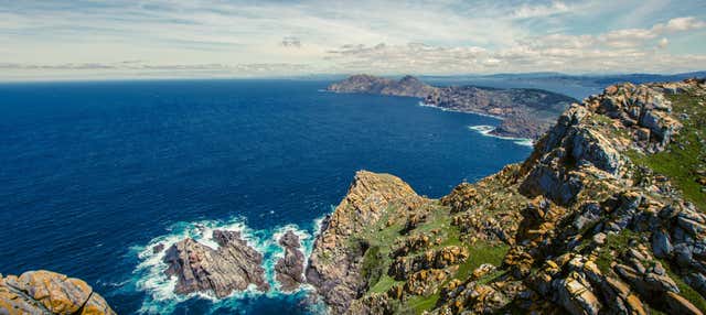 Escursione alle isole Cíes in barca a vela