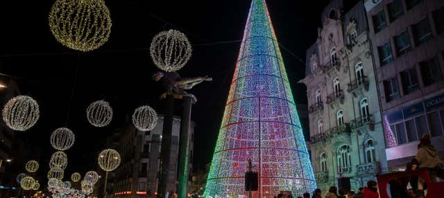 Free tour das luzes de Natal de Vigo