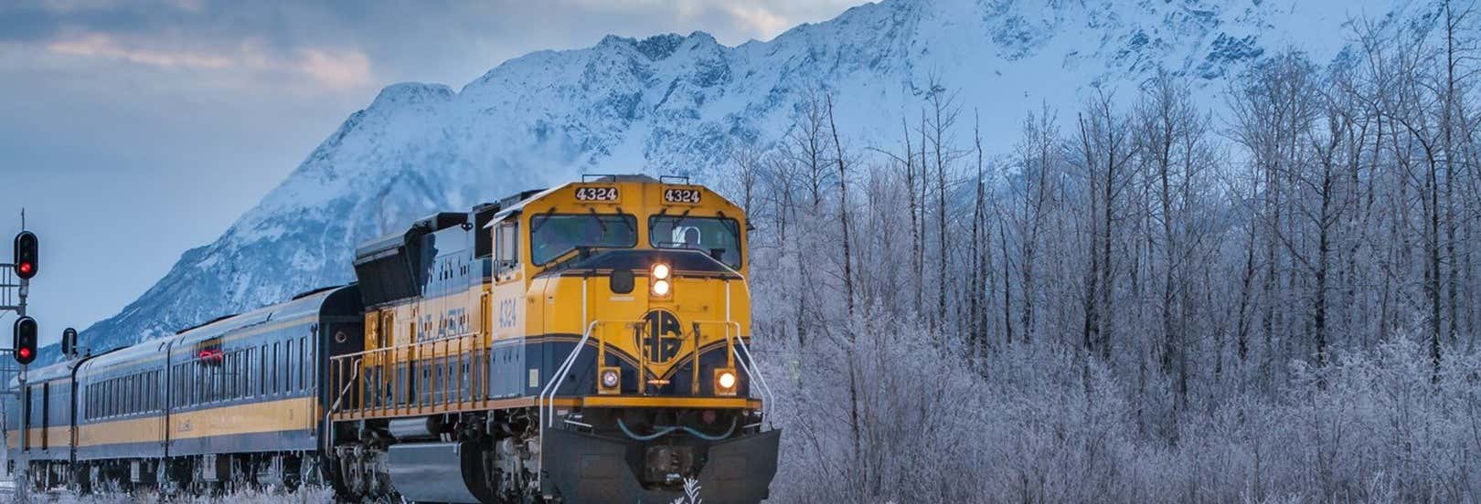 Aurora Winter Train, o trem entre Anchorage e Fairbanks