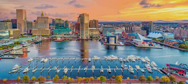 Giro in barca nel porto di Baltimora