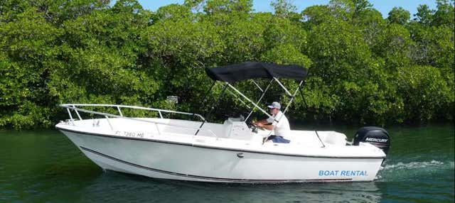 Noleggio barca senza licenza a Key West