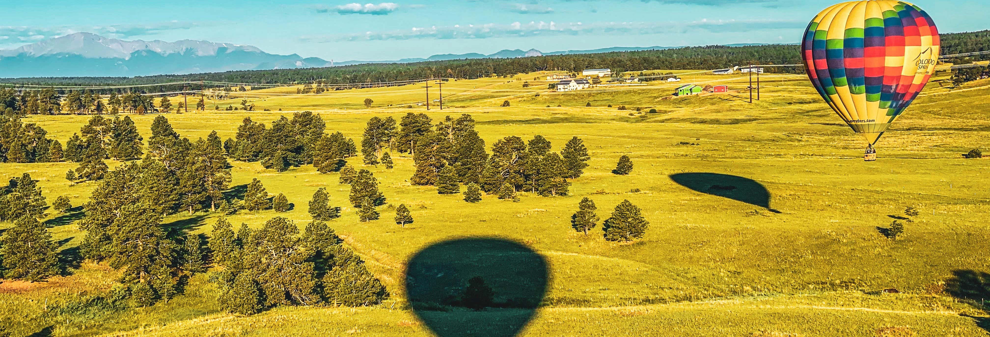 Giro in mongolfiera su Colorado Springs