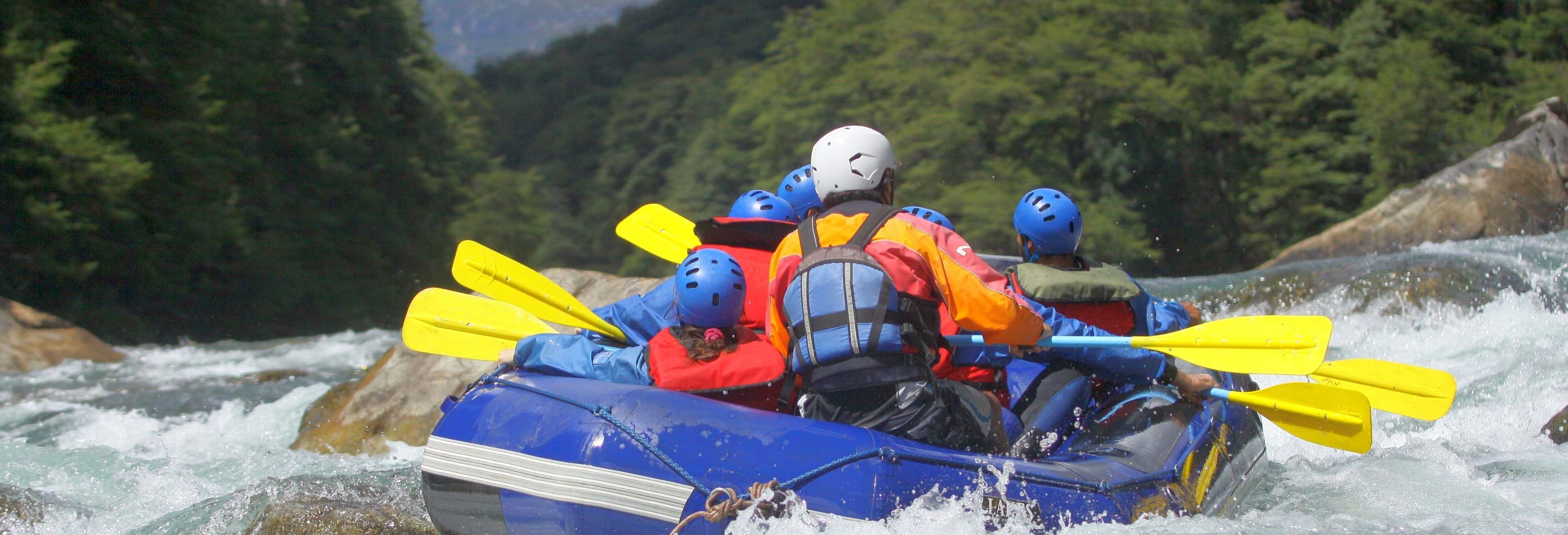 Rafting sul fiume Clear Creek