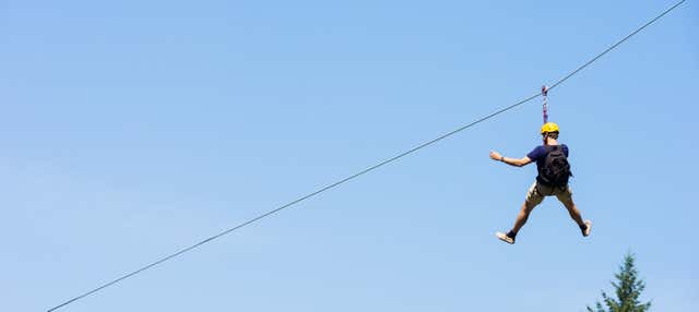 Zip line sulle Montagne Rocciose