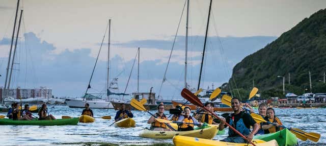 Tour in kayak al tramonto della Laguna Grande