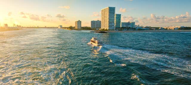 Giro in barca al tramonto a Fort Lauderdale