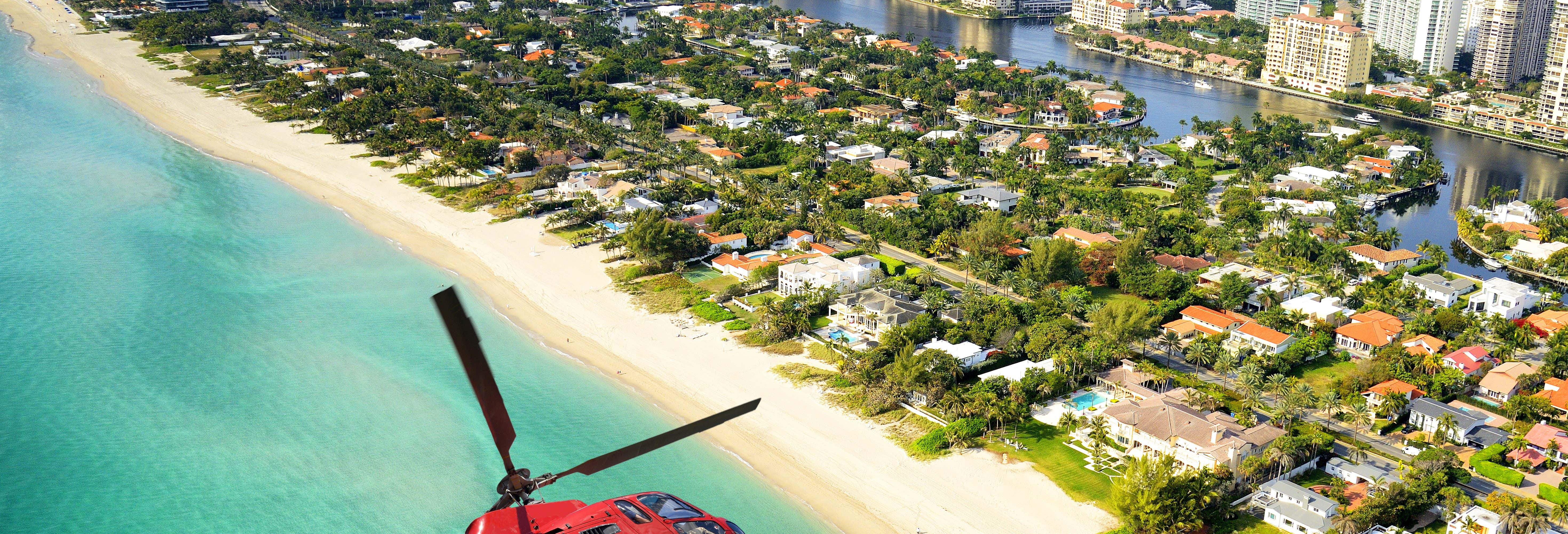 Giro in elicottero su Miami