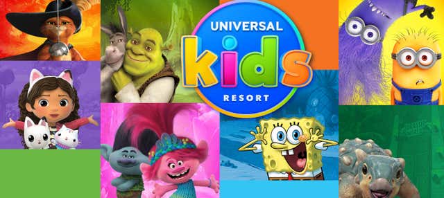 Entrada a Universal Kids Resort