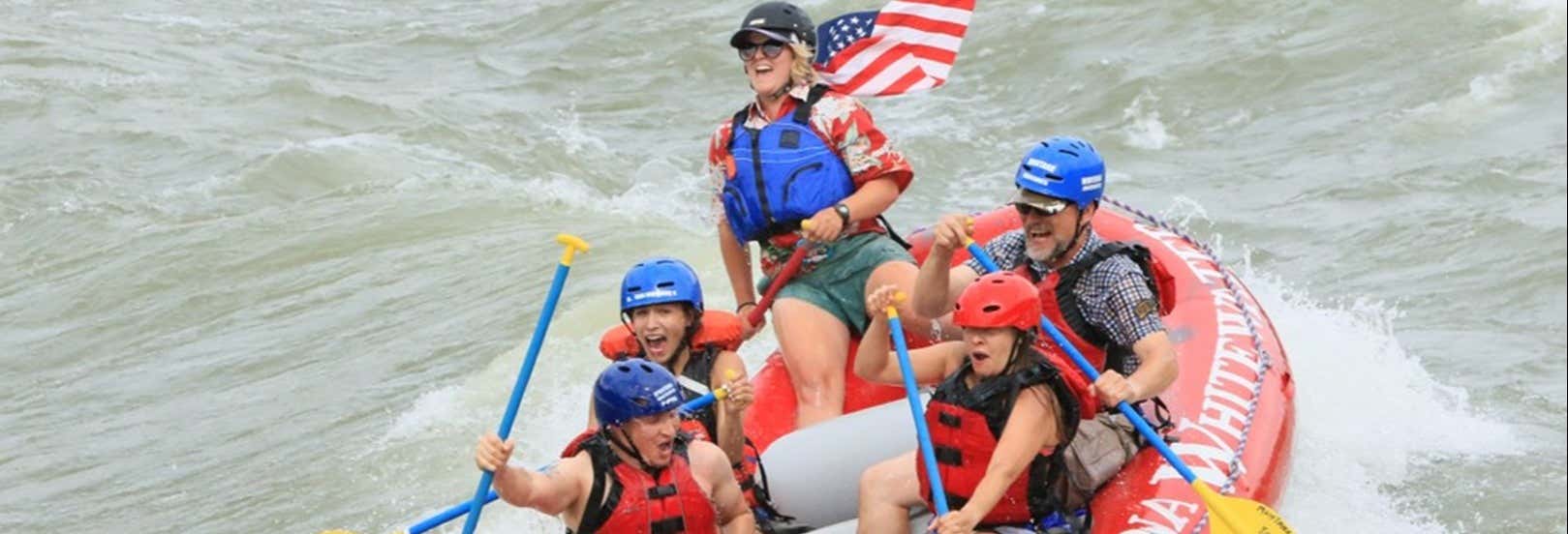 Rafting sul fiume Yellowstone