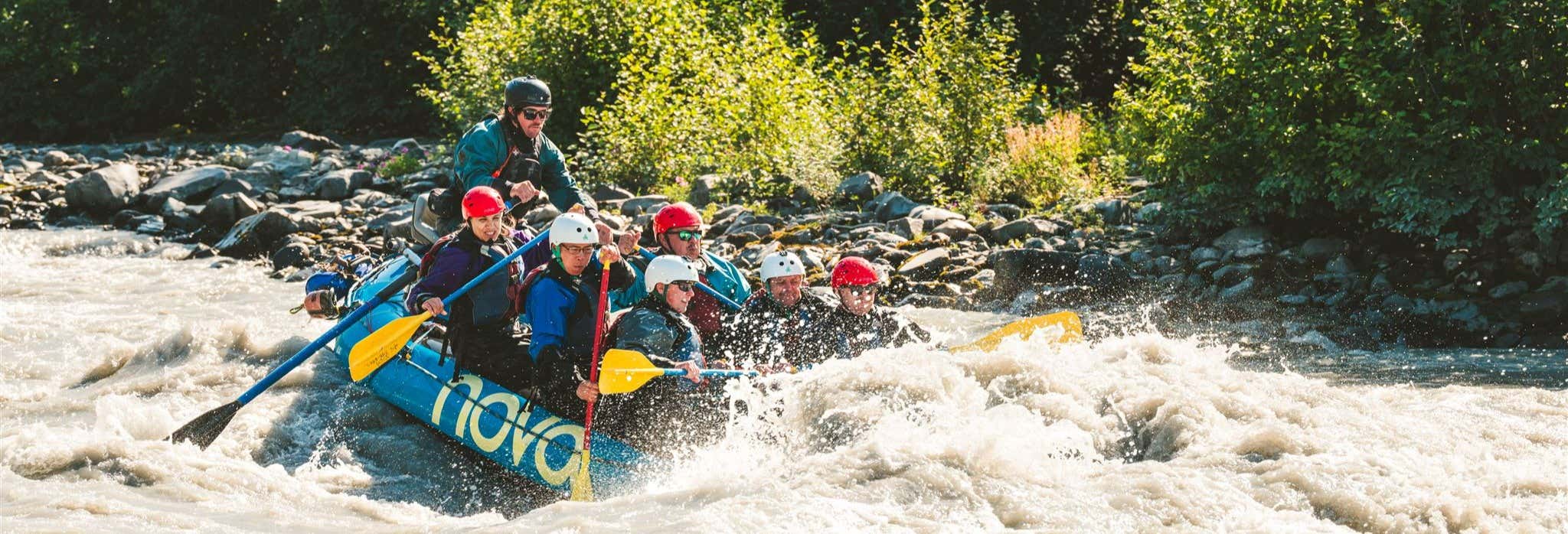 Rafting sul fiume Matanuska