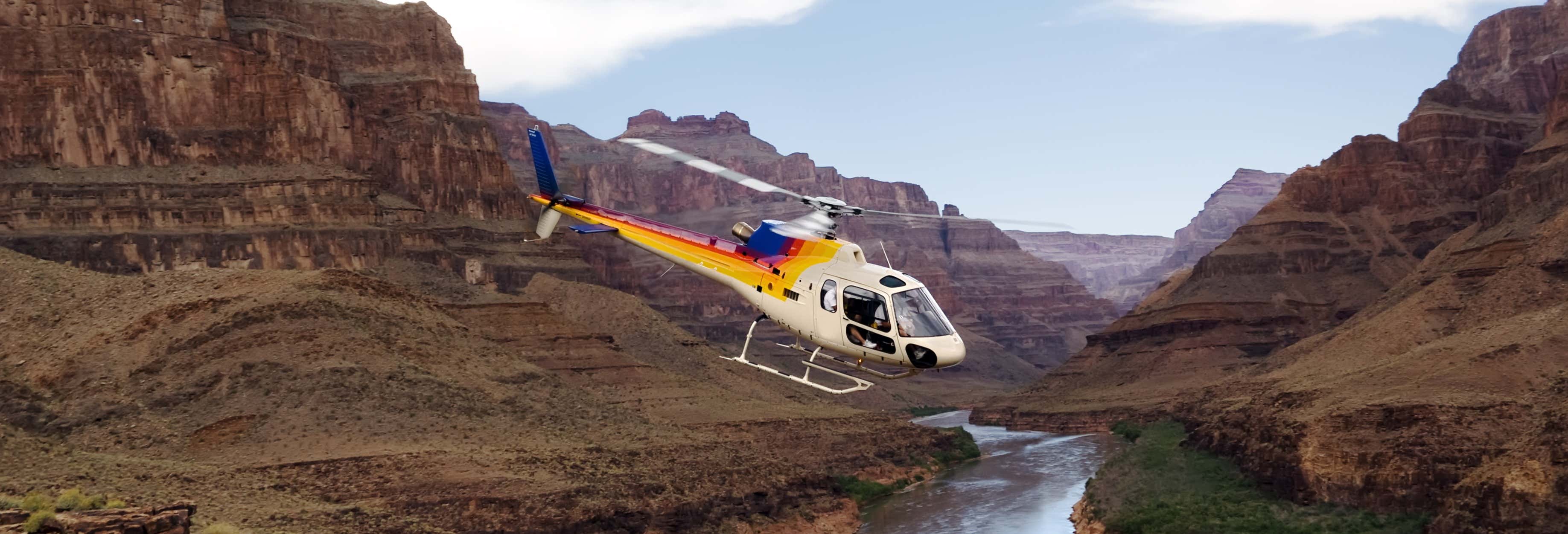 Grand Canyon West Ticket + Helicopter and Boat Ride