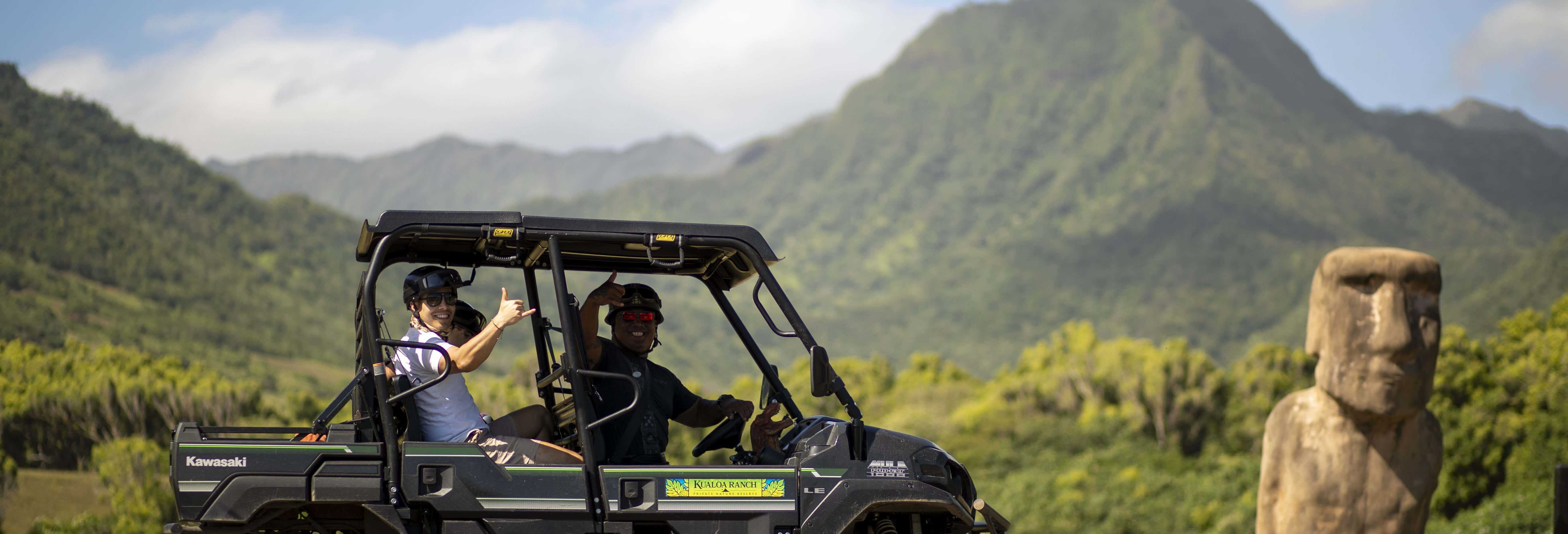Tour en buggy por Kualoa Ranch