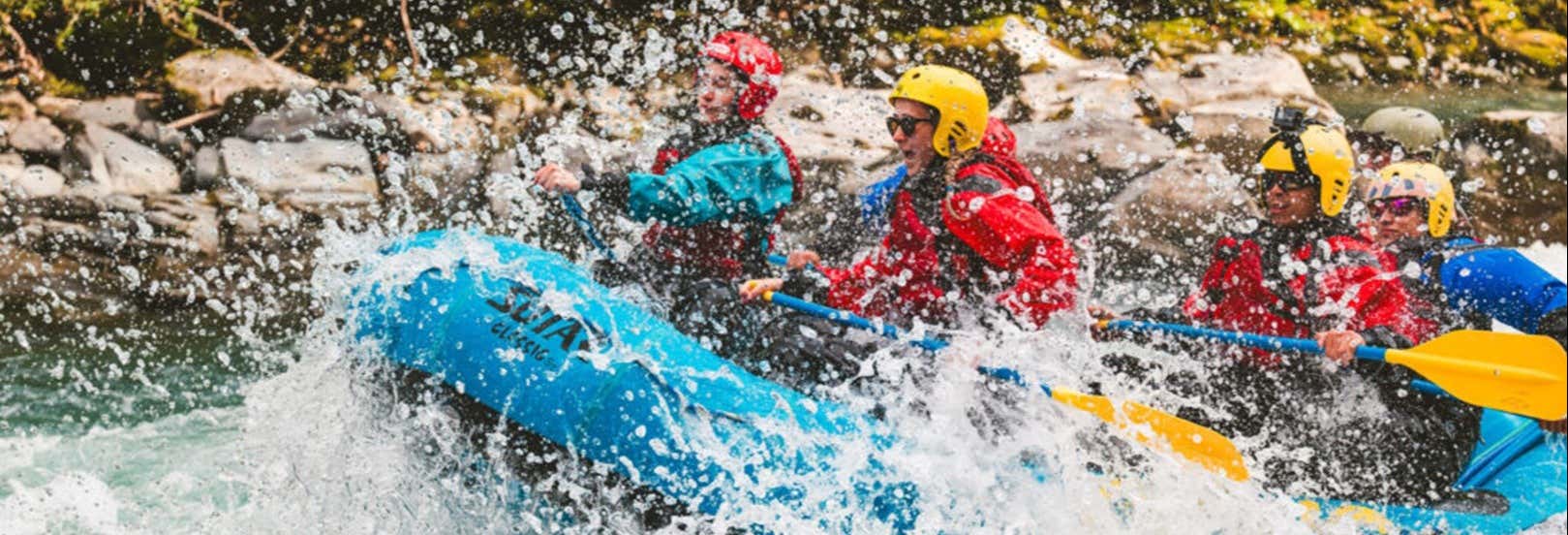 Rafting en 3 cañones del Sixmile Creek