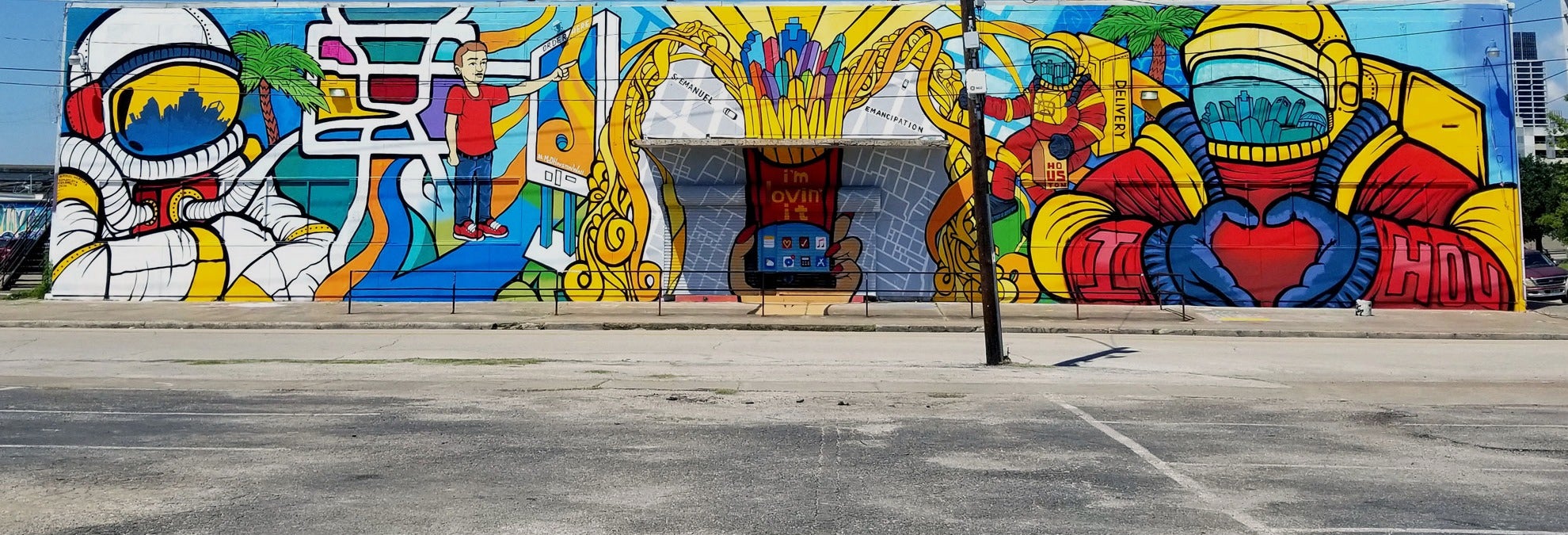 Tour de street art por Houston
