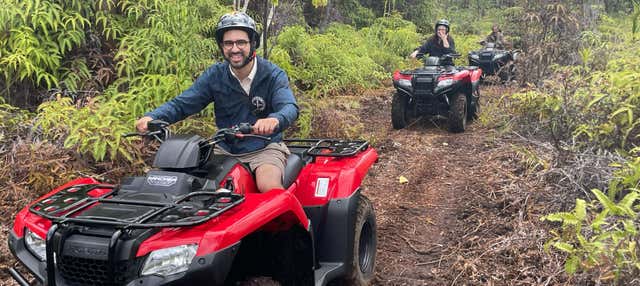 Tour in quad nella parte orientale dell'Isola di Hawaii